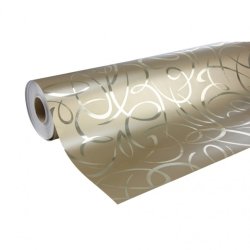Clairefontaine Papier cadeau "Arabesque or", en rouleau