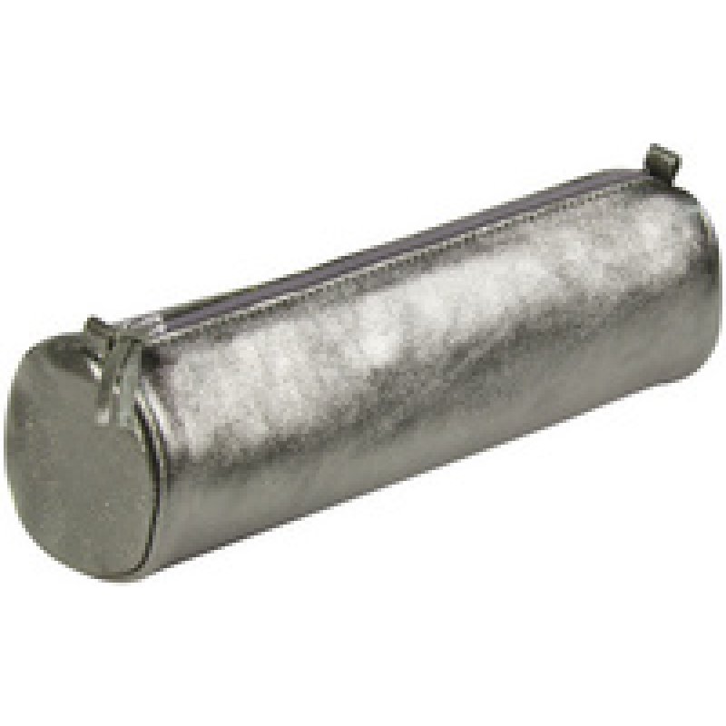 Clairefontaine Trousse CUIRISÉ, cuir, gris