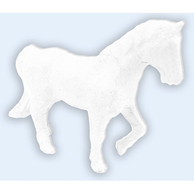 décopatch Kit papier mâché "Cheval", 5 pièces