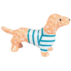 décopatch Kit papier mâché "Teckel", 5 pièces