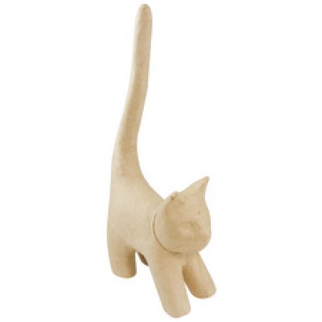 décopatch Support en papier mâché "Chat 2", 320 mm