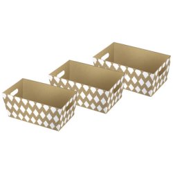 Clairefontaine Set de corbeilles "Instinct", 3 pièces