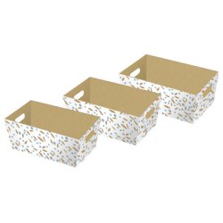 Clairefontaine Set de corbeilles "Minimalist", 3 pièces