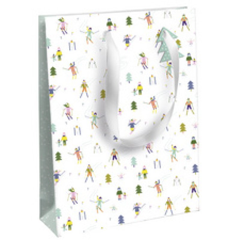 Clairefontaine Sac cadeau de Noël "Neige", moyen