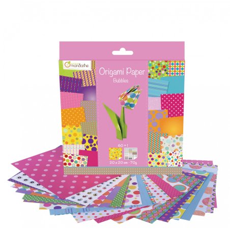 Clairefontaine Orami Paper Bubbles, 20 x 20 cm, 60F, 70g