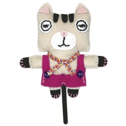 avenue mandarine Kit de couture Little Couz'In, Tina le chat