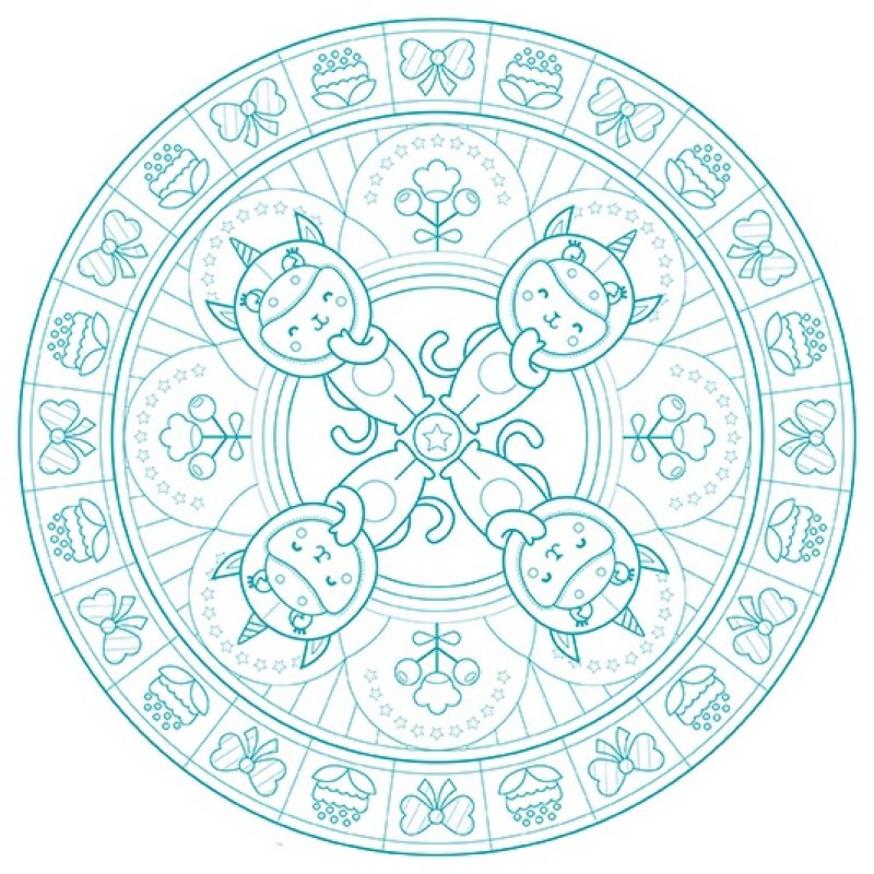 Clairefontaine Graffy Pop Mandala, Magie