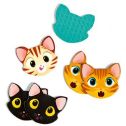 Clairefontaine Mémory, Chats et expressions