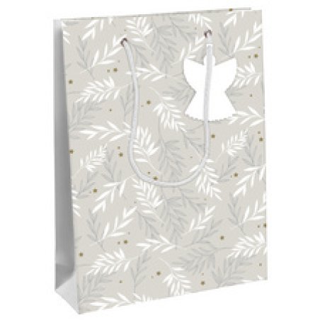 Clairefontaine Sac cadeau de Noël "Naturel", moyen