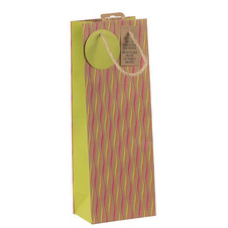 Clairefontaine Sac cadeau pour bouteille "Néon"