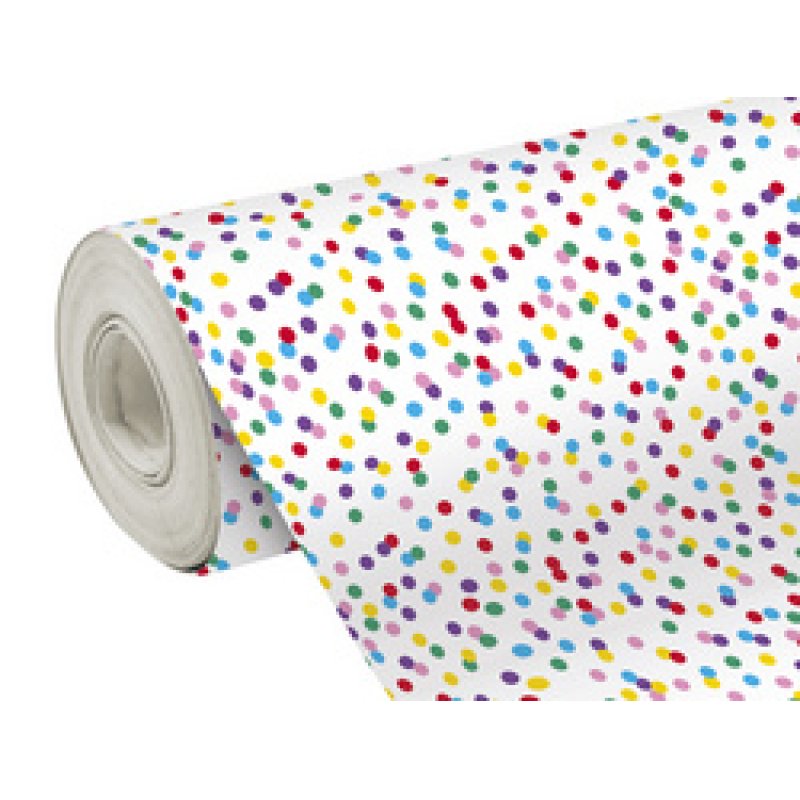 Clairefontaine Papier cadeau "Pois", rouleau grand format