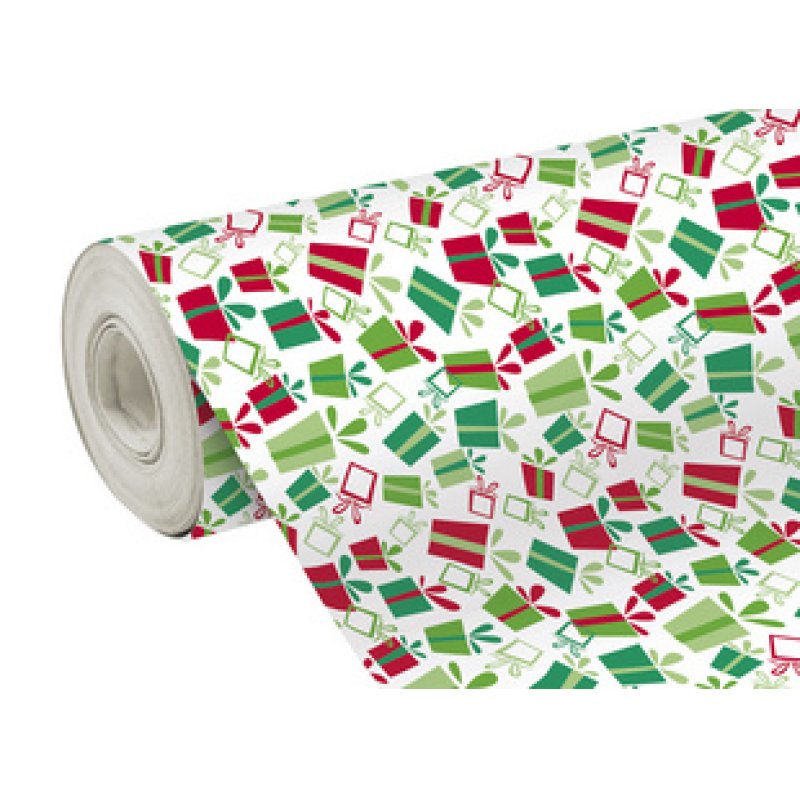 Clairefontaine Papier cadeau de Noël "Cadeaux", grand format