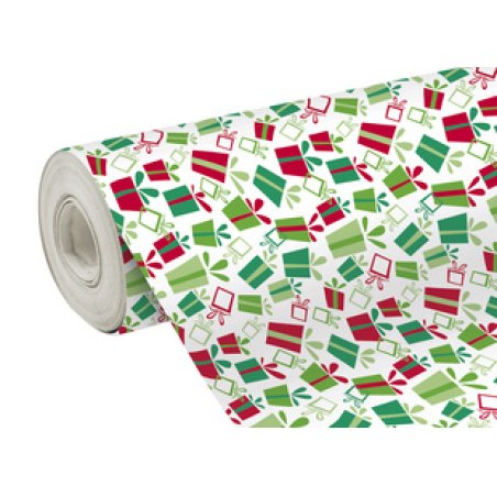 Clairefontaine Papier cadeau de Noël "Cadeaux", grand format