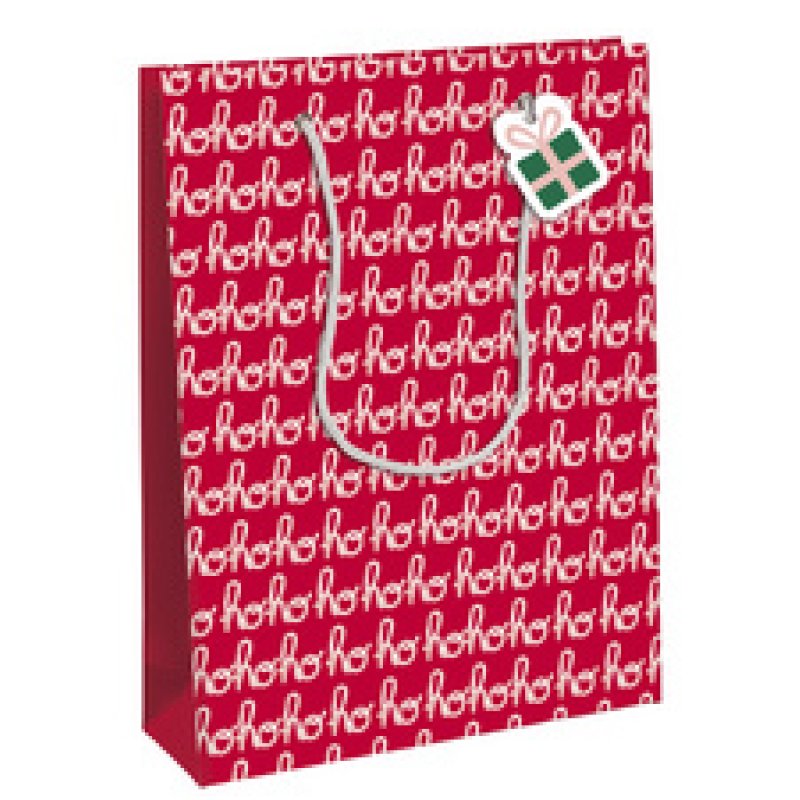Clairefontaine Sac cadeau de Noël "Hohoho", large