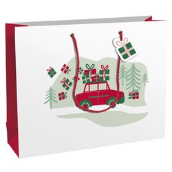 Clairefontaine Sac cadeau de Noël "Hohoho", moyen