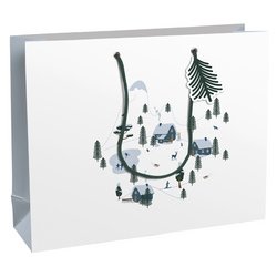 Clairefontaine Sac cadeau de Noël "Winter", moyen