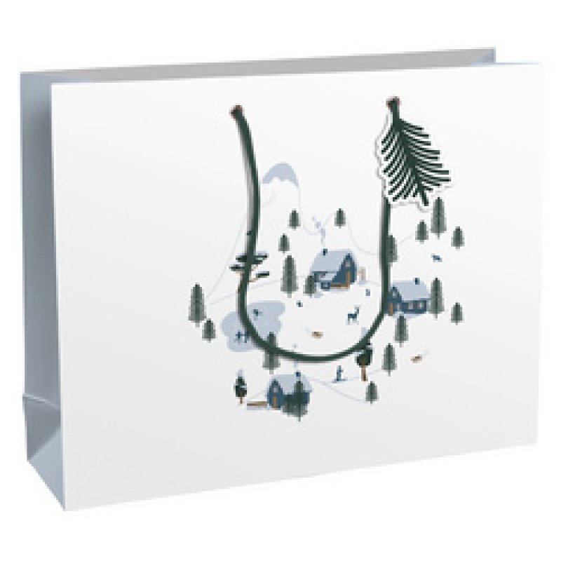 Clairefontaine Sac cadeau de Noël "Winter", moyen