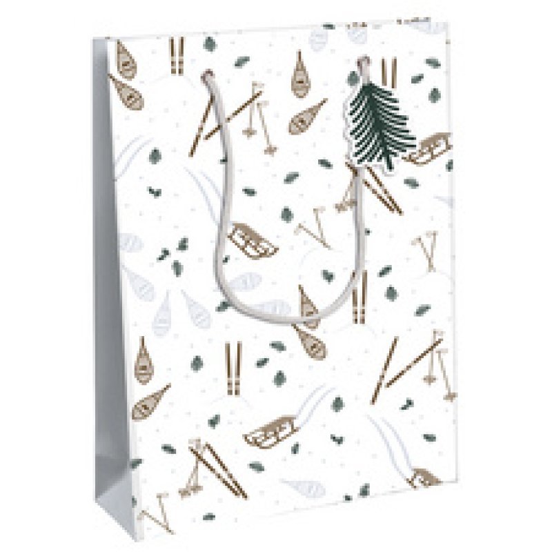 Clairefontaine Sac cadeau de Noël "Winter", moyen
