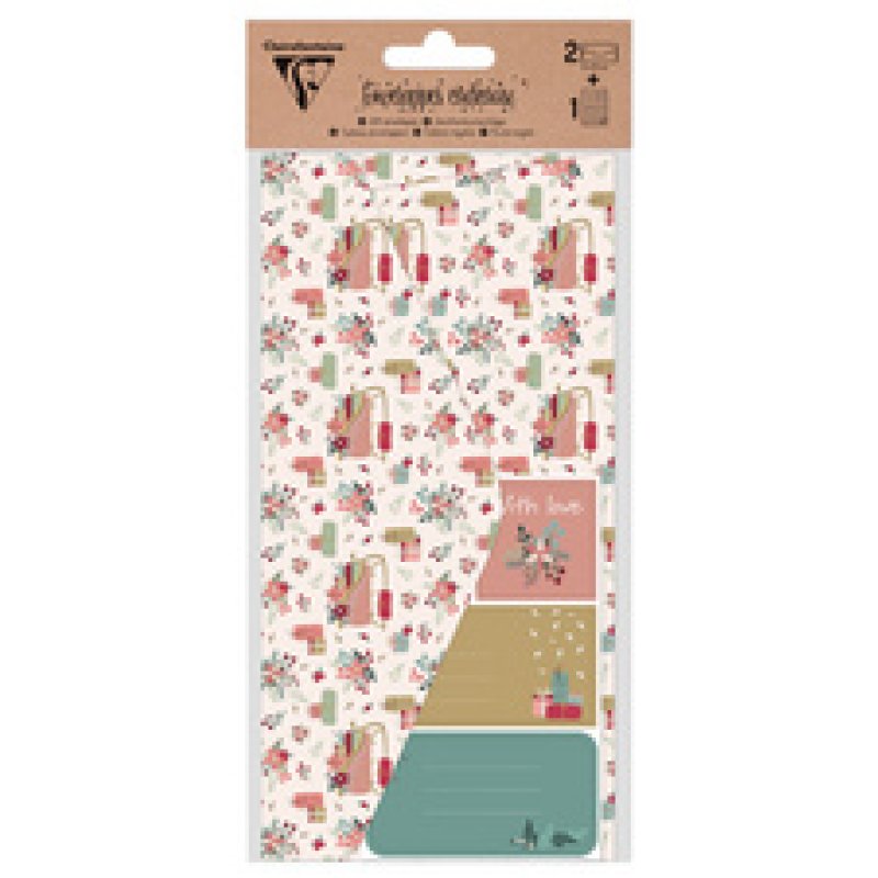 Clairefontaine Enveloppe pour cadeau de Noël "Noël polaire"