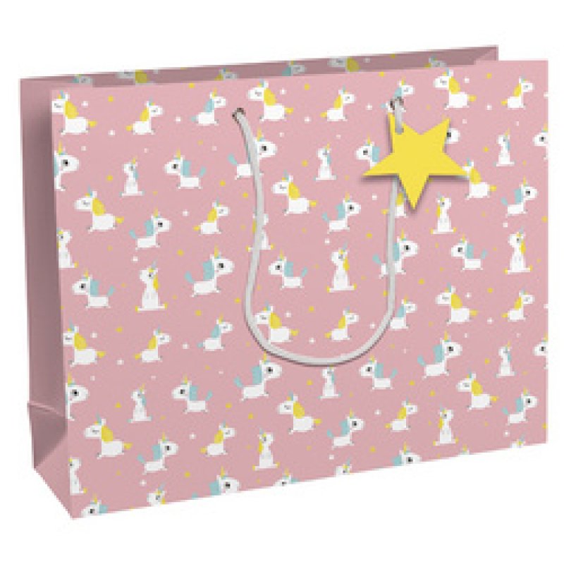 Clairefontaine Sac cadeau "Licorne", shopping