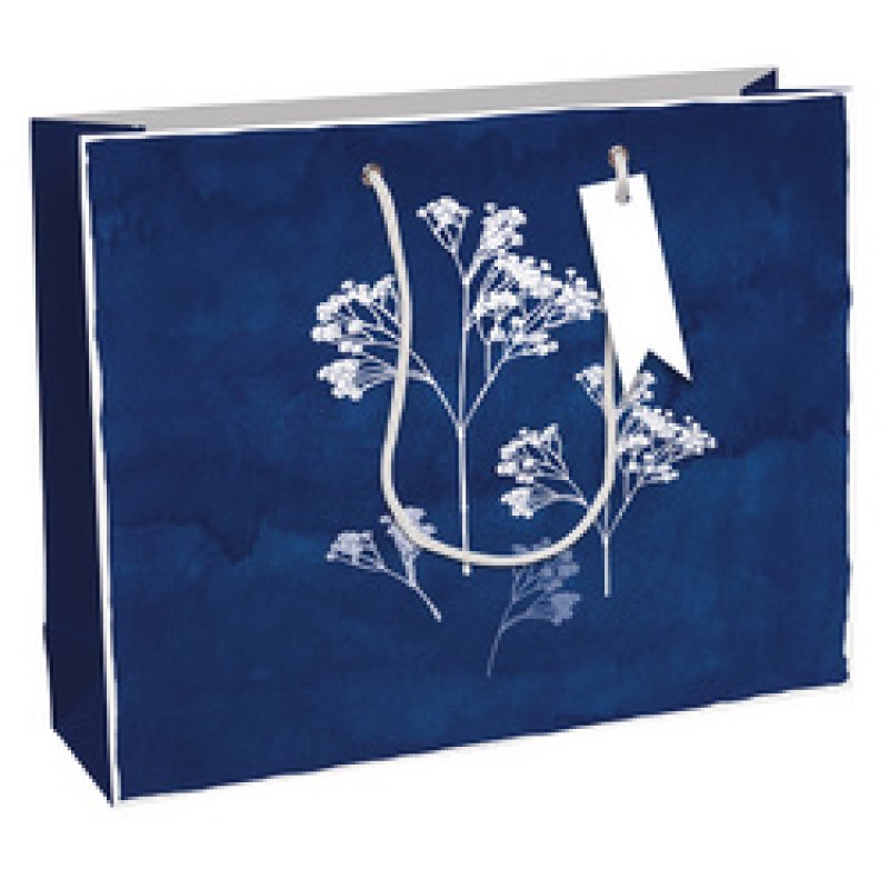 Clairefontaine Sac cadeau "Cyanotypie", large