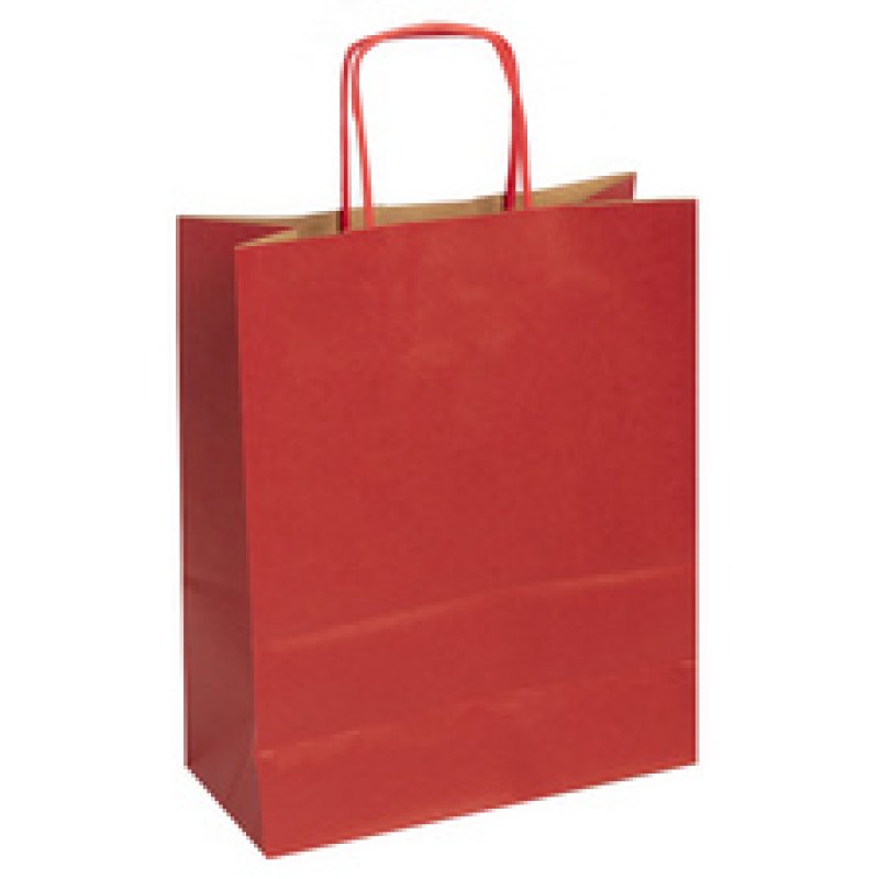 Clairefontaine Sac en papier, grand, rouge