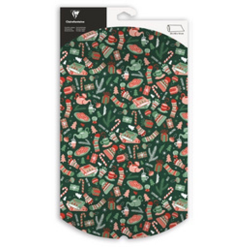 Clairefontaine Pochette cadeau Noël "Cosy"