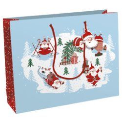 Clairefontaine Sac cadeau de Noël "Petit Papa Noël", moyen
