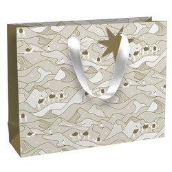 Clairefontaine Sac cadeau de Noël "Noël des Sables", moyen