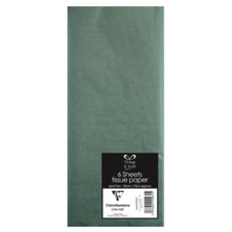 Clairefontaine Papier de soie, (l)500 x (H)700 mm,vert foncé