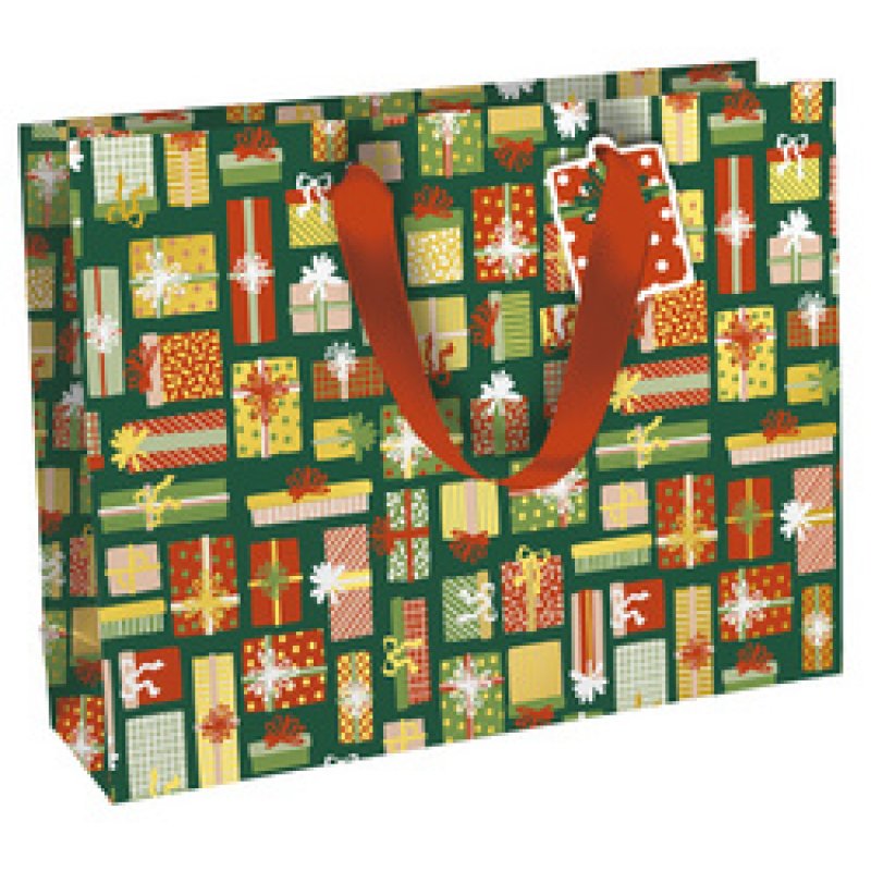 Clairefontaine Sac cadeau de Noël "Sweet Christmas", moyen