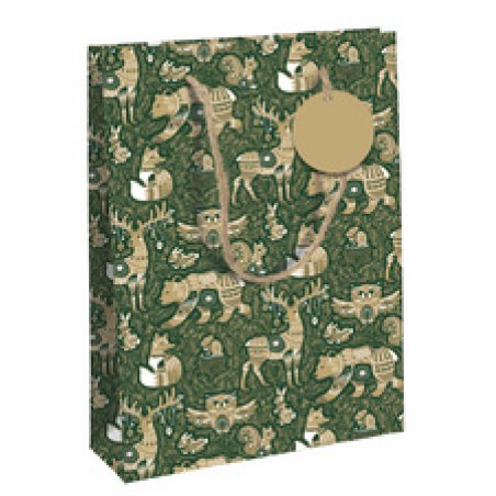 Clairefontaine Sac cadeau de Noël "Forest", shopping