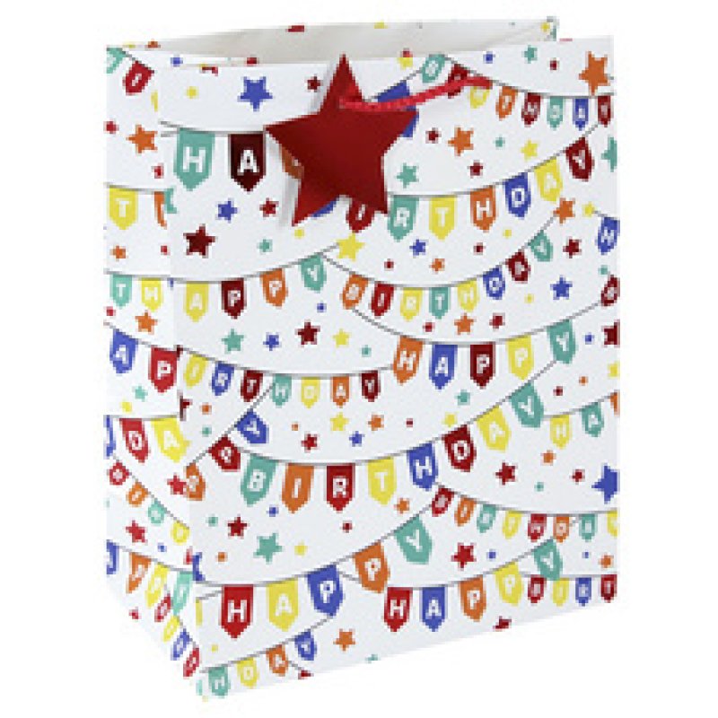 Clairefontaine Sac cadeau "Happy Birthday", moyen