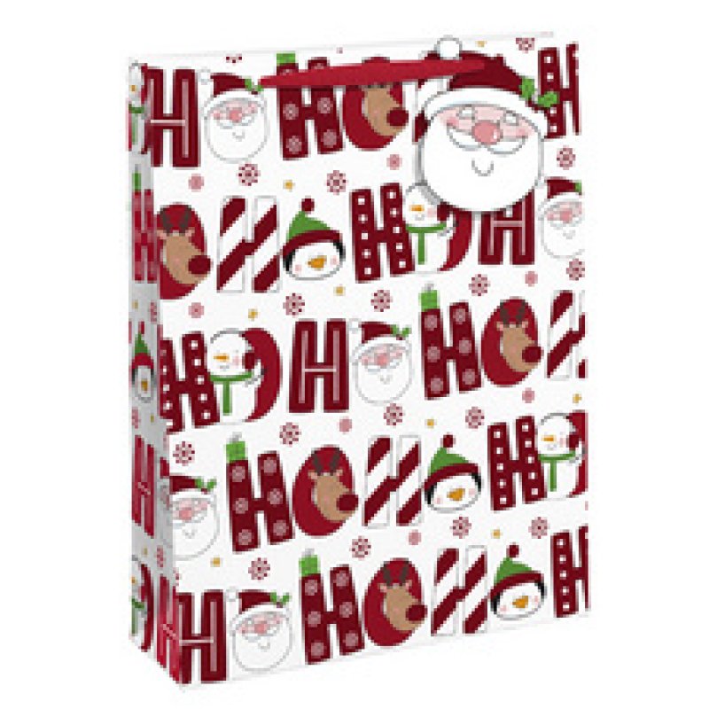 Clairefontaine Sac cadeau de Noël "Hohoho II", large