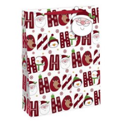 Clairefontaine Sac cadeau de Noël "Hohoho II", moyen