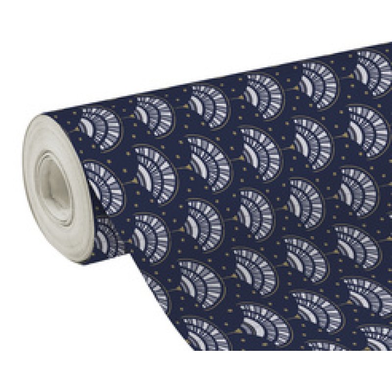 Clairefontaine Papier cadeau de Noël "Bandes"