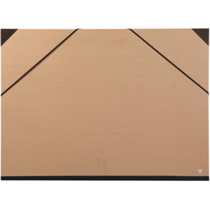 Clairefontaine Carton à dessin Kraft, 520 x 720 mm, brun