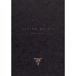 Clairefontaine Cahier de dessin FLYING SPIRIT, 190 x 250 mm