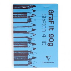 Clairefontaine 96627C papier graphique A3 90 g/m² 80 feuilles