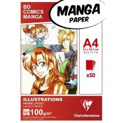 Clairefontaine 3329680940428 art paper Art paper pad 50 sheets