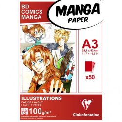 Clairefontaine 3329680940435 papier créatif papier d'art 50 feuilles
