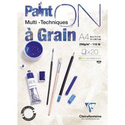 Clairefontaine 3329689750493 Art paper pad 20 sheets