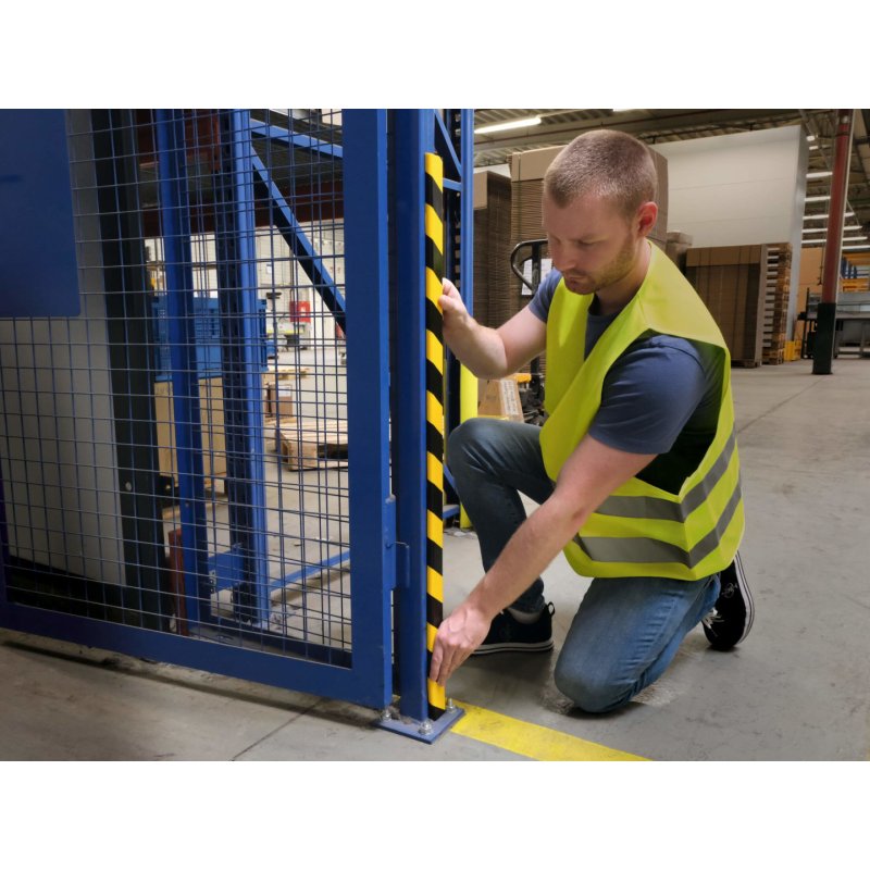 DURABLE Profilé de protection des angles C35, longueur: 1 m