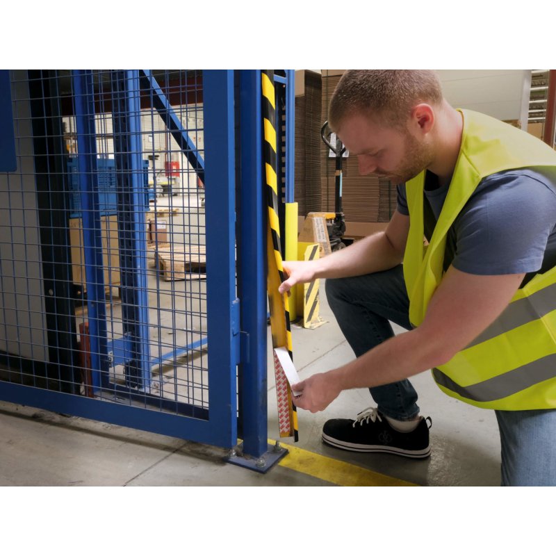 DURABLE Profilé de protection des angles C35, longueur: 1 m