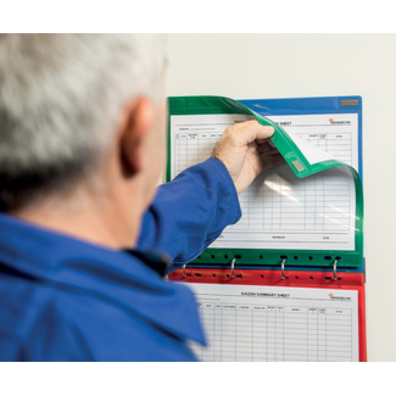 djois by tarifold Support d'affichage magnétique, 4 anneaux