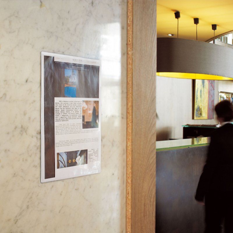 djois by tarifold Pochette d'affichage KANG, fermeture coin