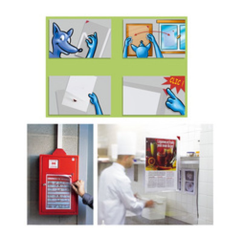 djois by tarifold Pochette d'affichage Kang Easy clic, A4