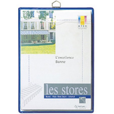 djois by tarifold Porte brochures avec anse, A4, bleu