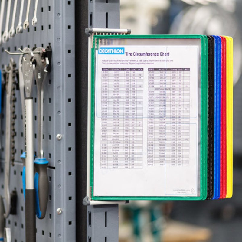 djois by tarifold Kit mural métal, A3, équipé