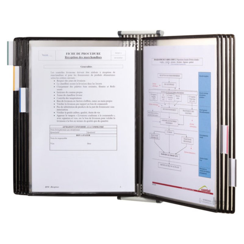 Tarifold 414502 document display carousel Wall Portrait A4